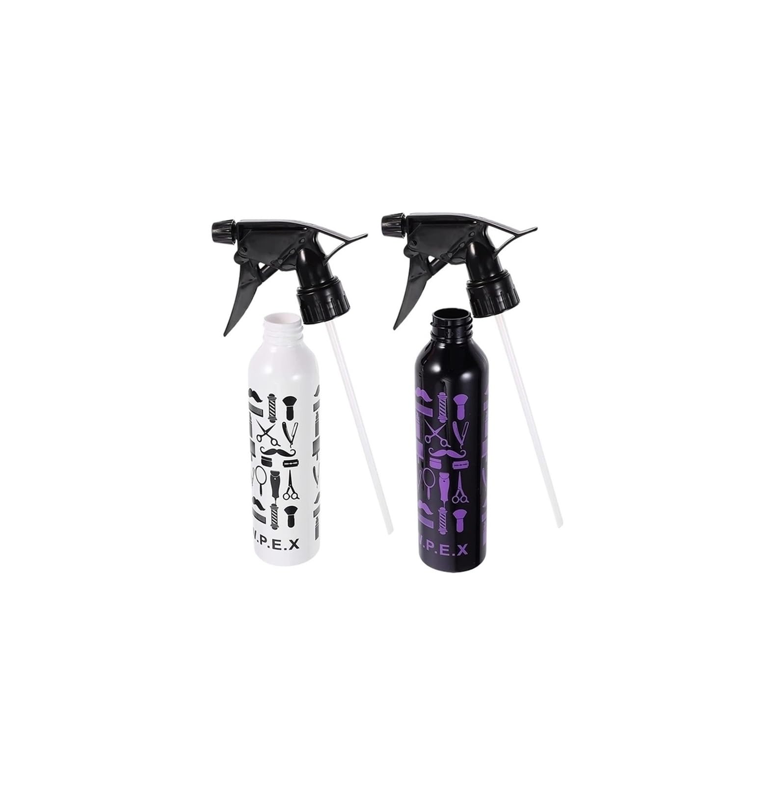 dfEDRd perfume spray bottle, 2 Pcs Misting Hairdressing Spray Bottle Hair Sprayer Printing Empty Container Water