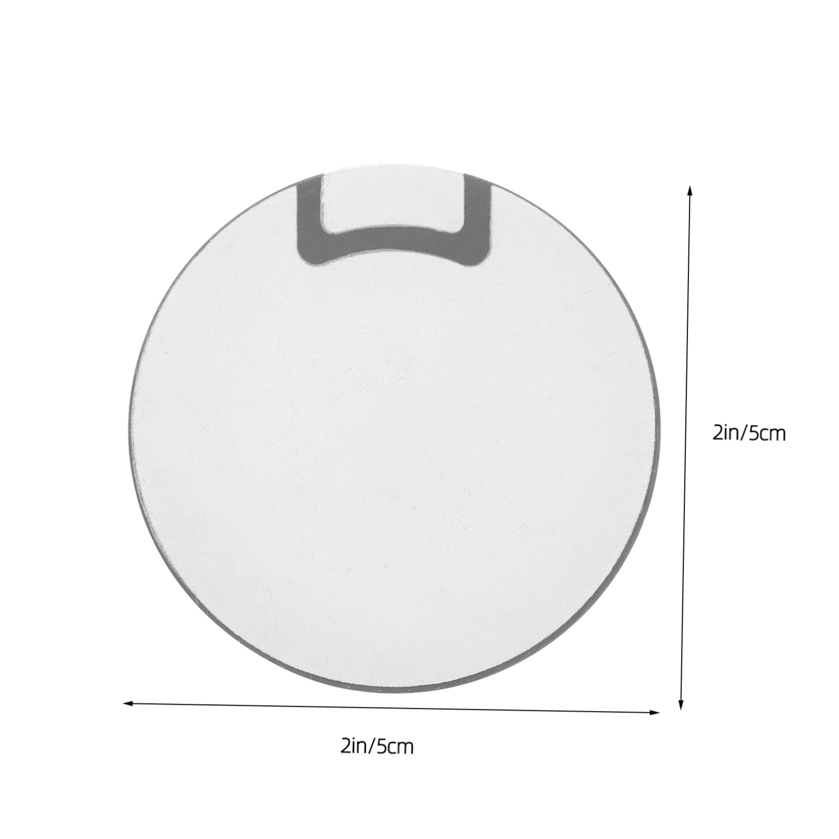 Unomor Ultrasonic Transducer Dishwashing Machine Piezoelectric Transducer Cleaner Parts Piezoelectric Transducer for Dishwasher High Frequency Cleaner Transducer Ceramics Silver