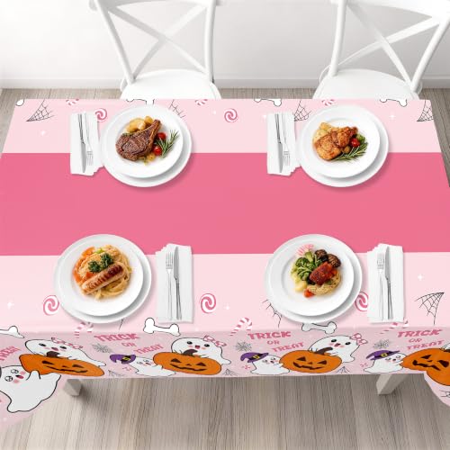 Image of Childom 3 Pack Halloween Tablecloth Rectangle Table,Halloween Decorations