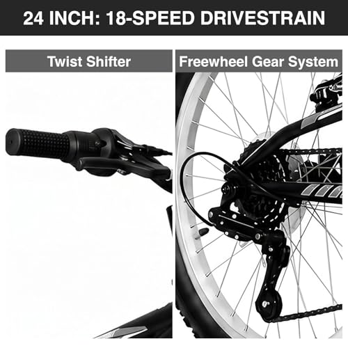 AstroXplore 24 Inch MTB Black