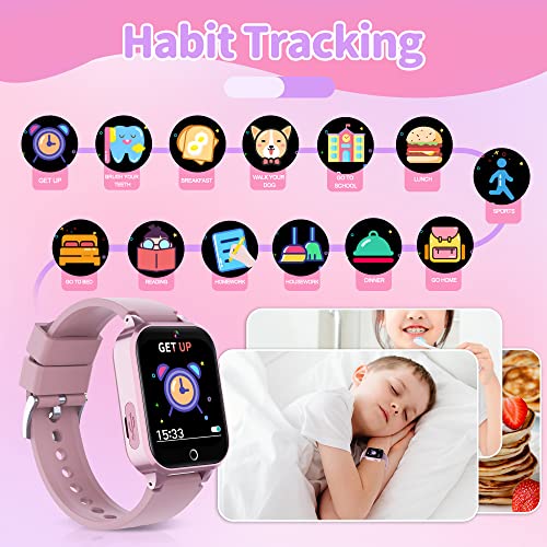 Reloj-Inteligente-Nino-Smartwatch-Ninos-con-26-Juegos-HD-Camara-Alarma-Reproductor-de-Musica-Podometro-Caloria-Pantalla-Tactil-Reloj-Nino-Juguetes-Regalos-para-Ninos-Ninas-4-12