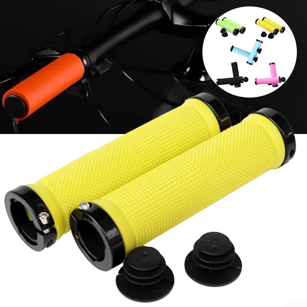 Vynetra Poignées De Guidon En Mousse éponge – 12 Cm, Diamètre 22,2 Mm, Pour VTT Et Route