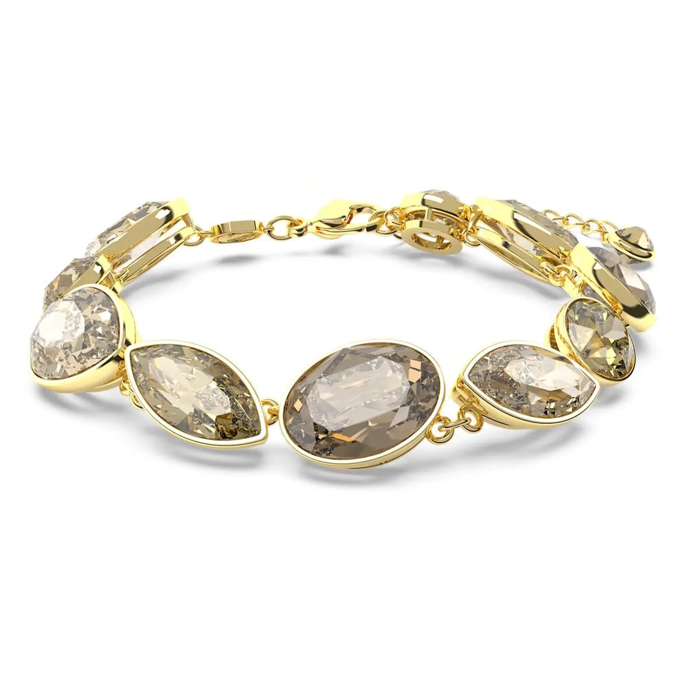 Swarovski Bracciale da donna Elegance of Africa ambra Placcato color oro 5664794