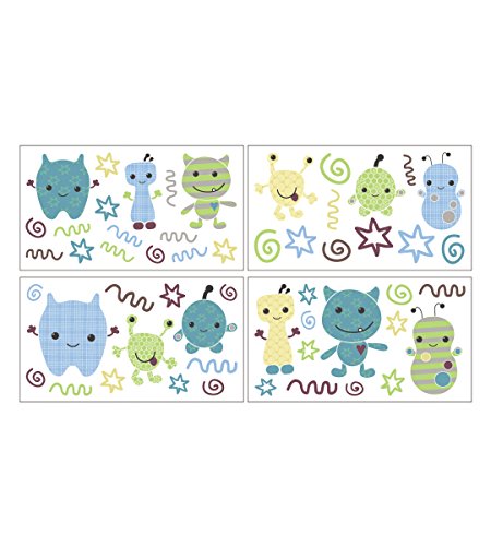 Peek a Boo Monsters Wall Decals