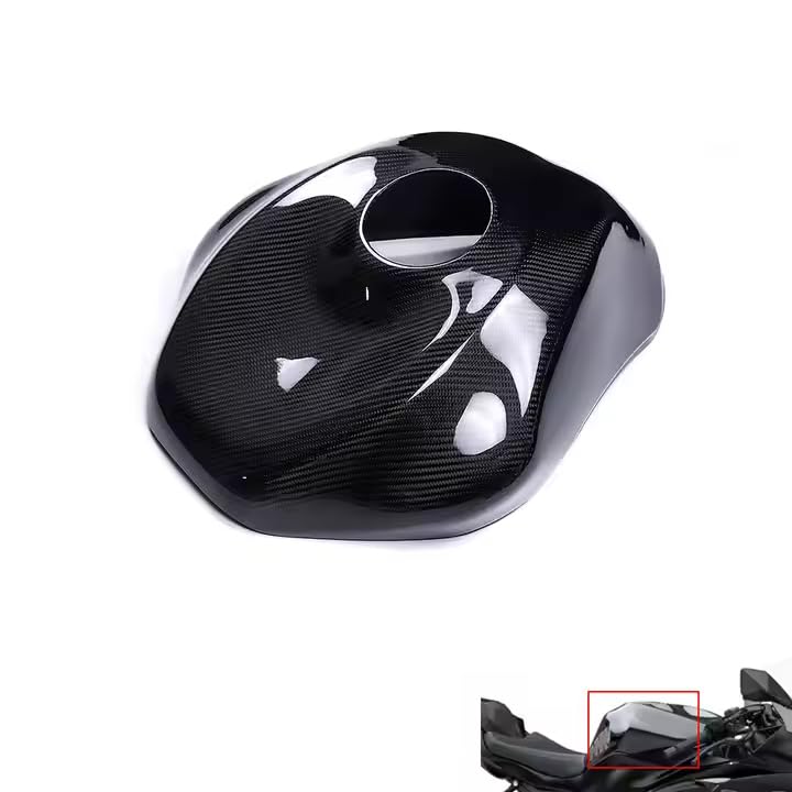 ZX-6R Fairings Motorcycle Full Dry Carbon Fiber Full Gas Fuel Tank Cover For Kawasaki Ninja ZX-6R 2024