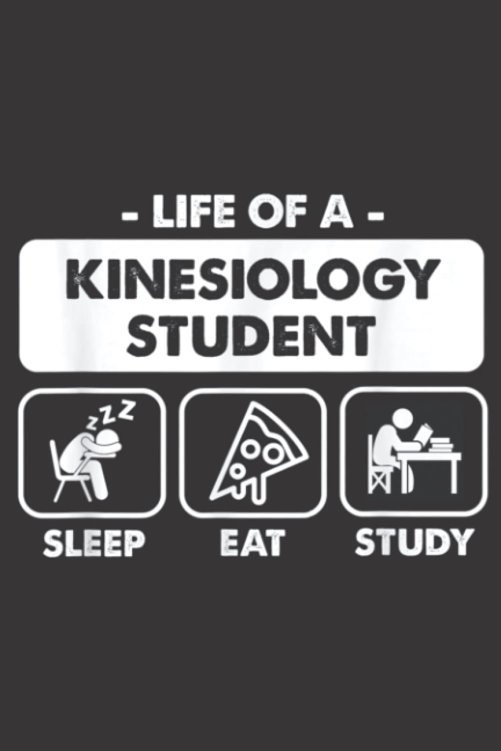 Kinesiology Major Student Gift: Daily Planner Notepad To Do Schedule,, Medium 6x9 Inches, 120 Pages, Printed Cover