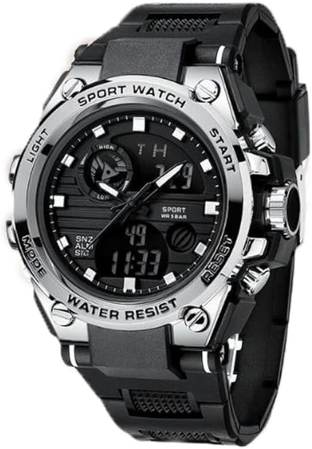 Amazon | アナログ 腕時計 メンズ デジタル デジタルウォッチ シンプル