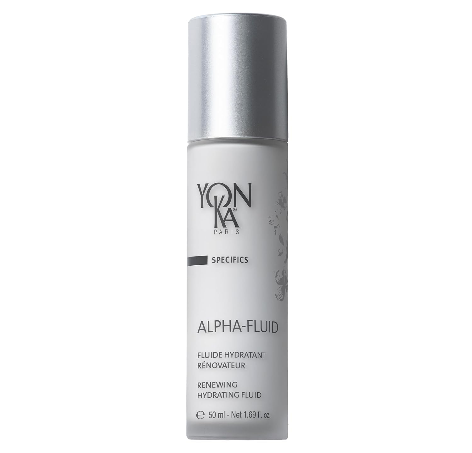 Yon-Ka Alpha-Fluid 50ml – Renewing Hydrating Face Fluid | Clarify Dull Tired Skin, Reduce Fine Lines | Get a New Skin Effect Within 28 Days | Dermatologically Proven Results ! 94% Natural Origin