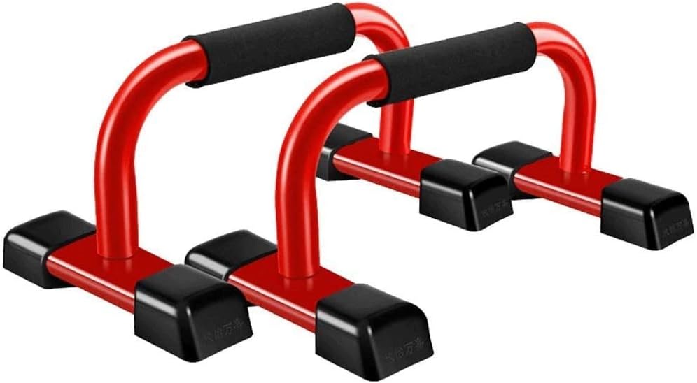 Push Up Bars Strength Training, Home Workout Equipment Pushup Handle with Foam Grip and Non-Slip Sturdy Structure Stands