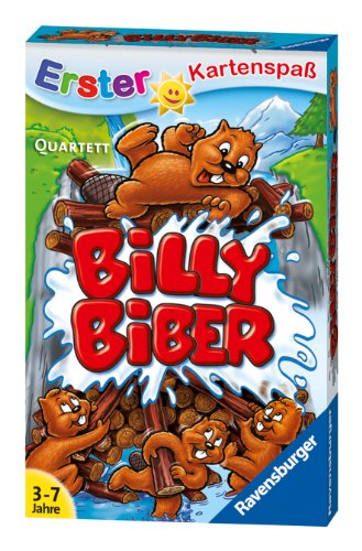Ravensburger 20434 - Billy Biber Quartett Kinderkarten