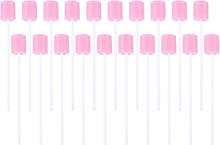 Exceart 200PCS Disposable Sponge Stick Medical Sponge Stick Dental Oral Swabs Unflavored for Mouth Ear Wound Cleaning