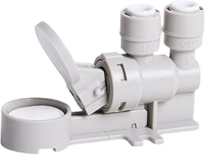 Sistema de Osmose Reversa Purificador de água Anti-vazamento Protetor automático 1/4 3/8 Conexão rápida RO Osmose reversa Peças do purificador de água para cozinha Sistema de filtro de água potável de