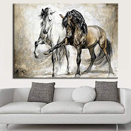 Tableau mural rétro Nostalgia pour salon ambiance vintage chic