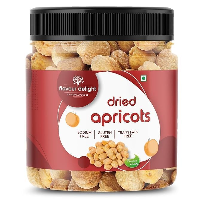 Image of Flavour Delight Soft Dried Apricots 250g | Naturally Sweet & Chewy | Healthy Fruit Snack