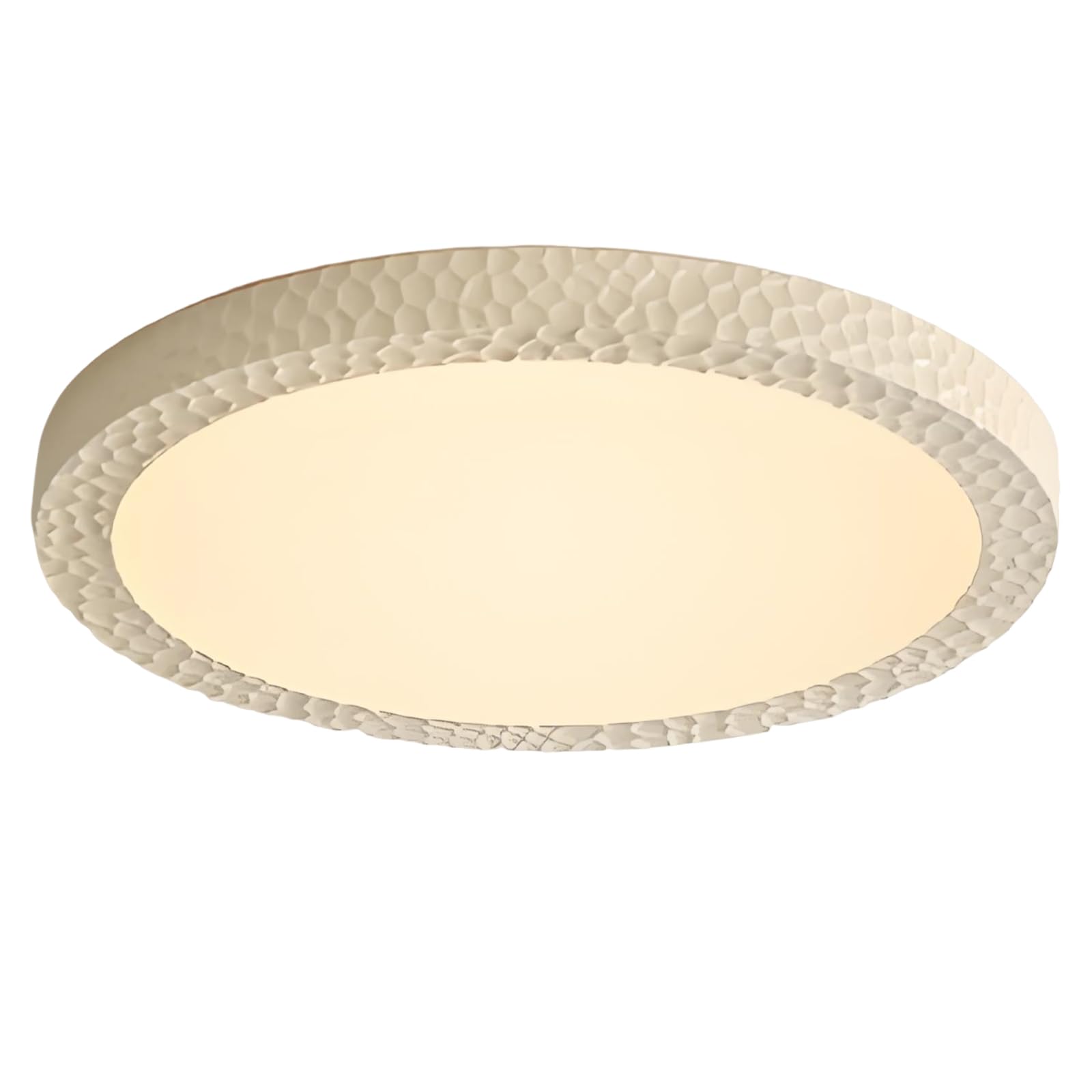 WLBHWL LED Flush-Mount Ceiling Light, 16.7 Inch 36W Hardwire Lighting Fixtures, Ultra Thin Round Close-to-Ceiling LED Light for Kitchen Porch Bedroom Hallway Stairwell Basement