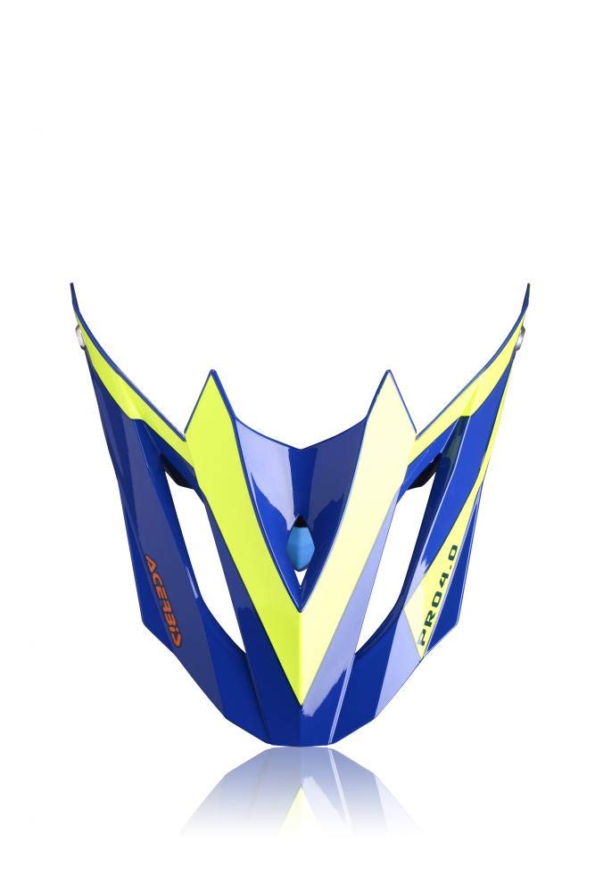 Visière Helmet Profile 4 orange jaune cross accessoire casque moto - 2