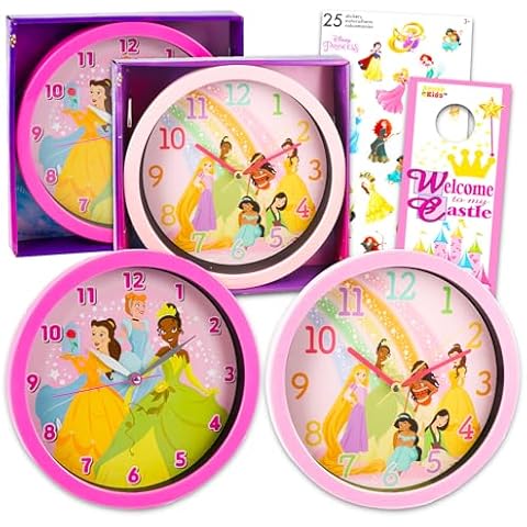 Disney Princess Wall Clock Set Cover