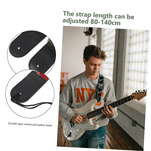 FAVOMOTO 1Pc Sangle De Guitare Bandoulière Rembourrée Sangles De Guitare Électrique Basse Guitare Coloré Ukulélé Ceinture Guitare Sangle En Nylon Ukulélé Sangles Universel Guitare Sangle - Les Beatles, Paul McCartney, John Lennon, RIngo Starr, George Harrison FAVOMOTO 1Pc Sangle De Guitare Bandoulière Rembourrée Sangles De Guitare Électrique Basse Guitare Coloré Ukulélé Ceinture Guitare Sangle En Nylon Ukulélé Sangles Universel Guitare Sangle – Image 8