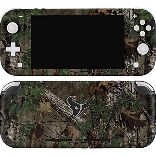 Skinit Decal Gaming Skin Compatible with Nintendo Switch Lite - Officially Licensed NFL Houston Texans Realtree Xtra Green Camo Design