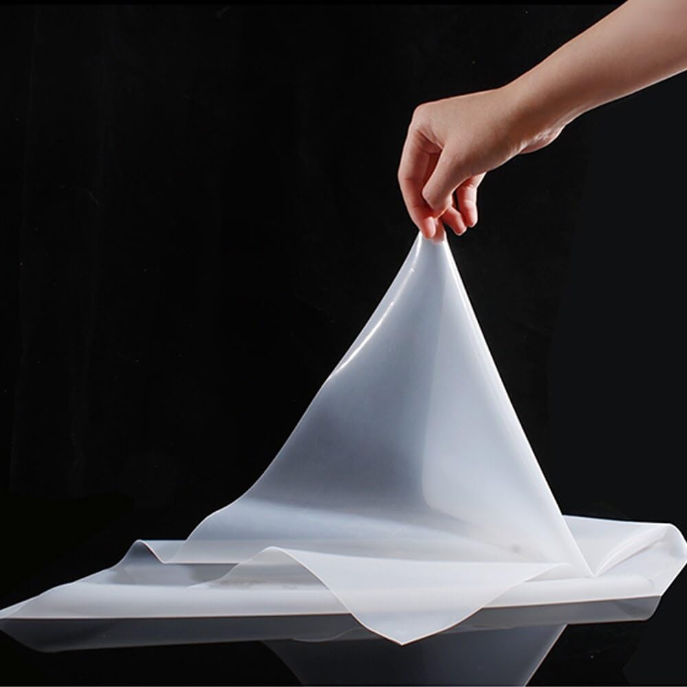 Silikonkautschukplatte, Silikonkautschuk-Plattendichtungen, DIY-Material, unterstützen die Nivellierung, den Dichtungsschutz und Abrieb(500 * 500 * 4mm)