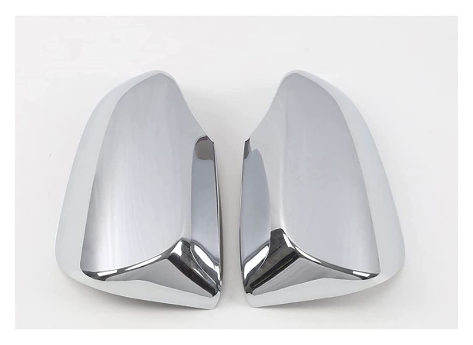 Coque Rétroviseur Extérieur Voiture Rétroviseur pour Toyota pour Yaris pour XP150 2013 2014 2015 2016 2017 2018 Voiture Rétroviseur Couvercle Garniture Chrome Côté Tourner