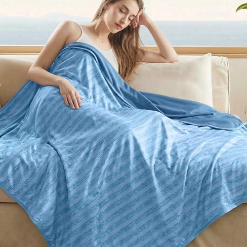Image of Guohaoi Cooling Blanket for Hot Sleepers and Night Sweats 90 inchx90 inch Queen