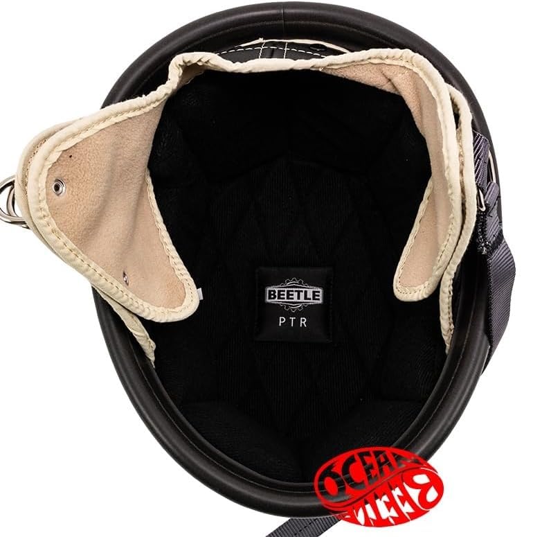 Amazon.co.jp: オーシャンビートル PTR ヘルメット アイボリー