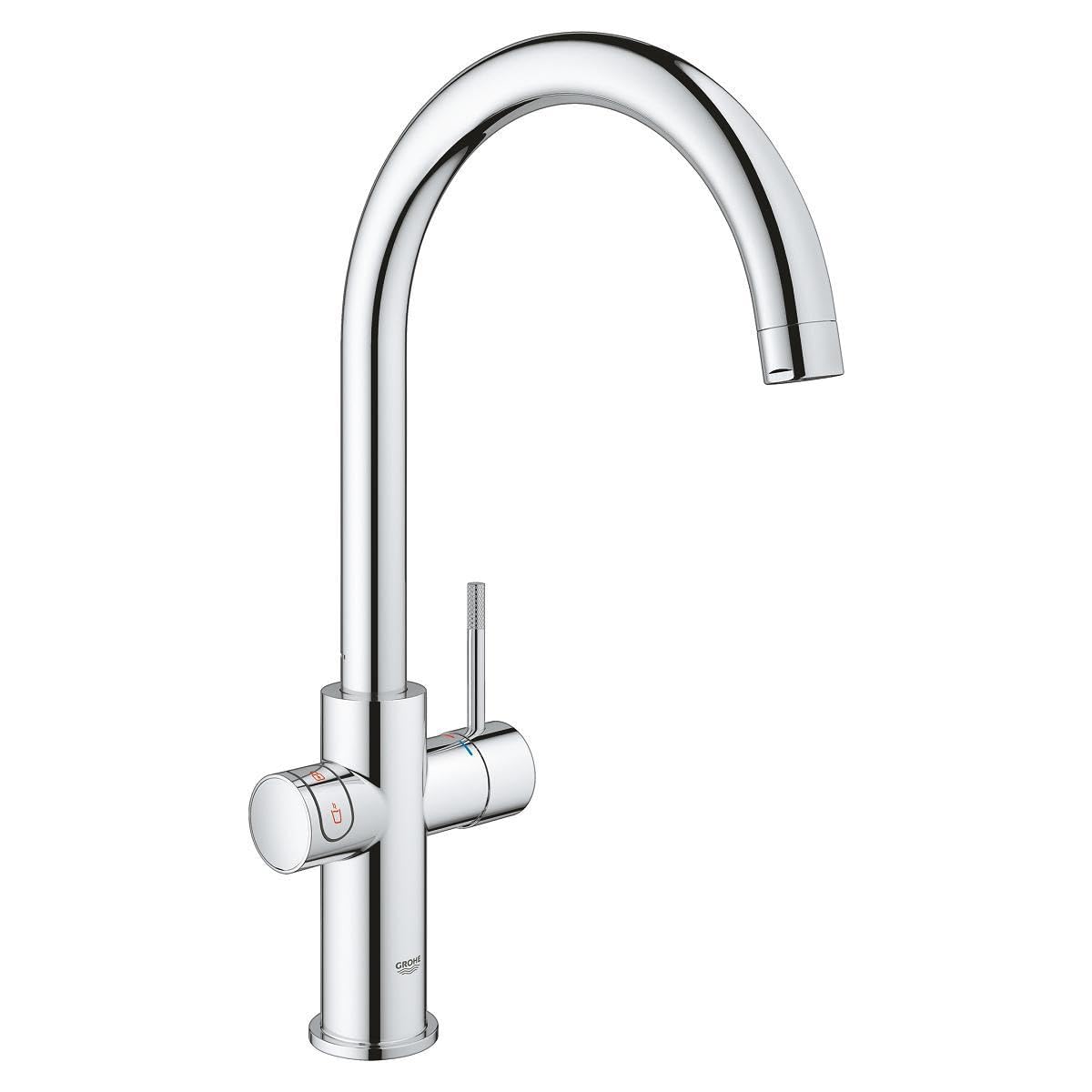Grohe Red Duo Bateria, Biały/Srebrny, ‎59,5 x 40 x 40 cm; 500 g