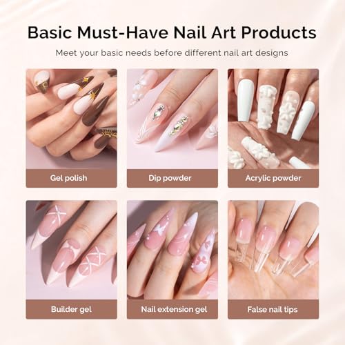 Image of MelodySusie 2PCS Nail Dehydrator and Primer, Professional Natural Hema Free and Acid Free Primer,Dehydrator for Acrylic Powder and Gel Nail Polish,Fast Dry 15ML