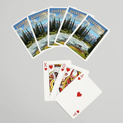 Lantern Press Baraja de 52 Cartas de Poker miniatura 7
