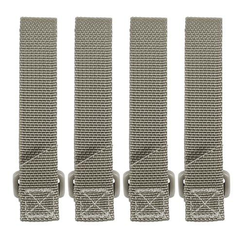 MAXPEDITION 3-Inch TacTie Attachment Straps (Pack of 4) MOLLE Clips for EDC Pouches and Pocket Organizers, Replacement MOLLE Straps for Tactical Gear