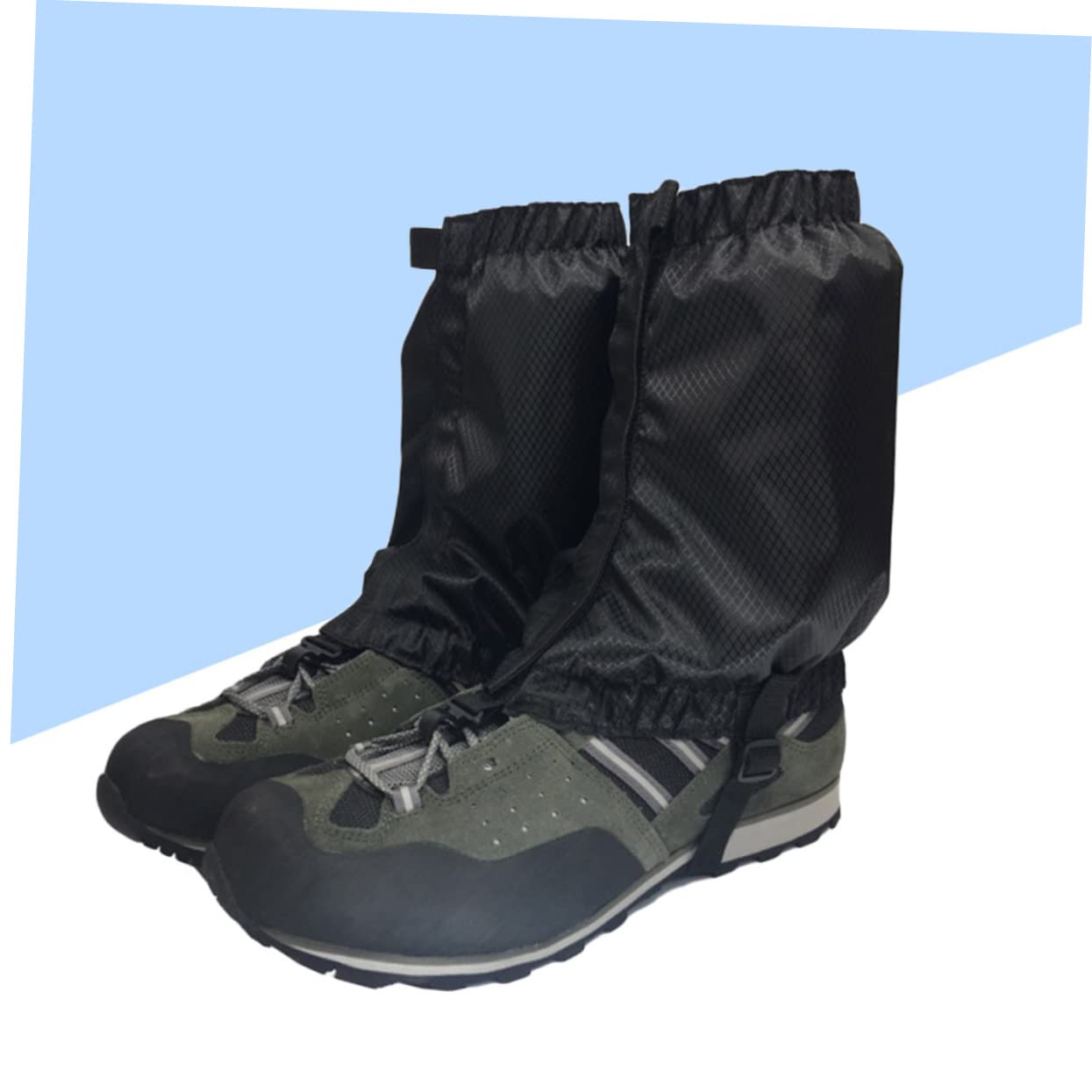 Sosoport guêtre de Marche imperméable Trekking Accessoires Accessoire Chasse de Botte de Neige guêtres Anti-déchirure aux Chevilles Bottes Couvre Chaussure Impermeable