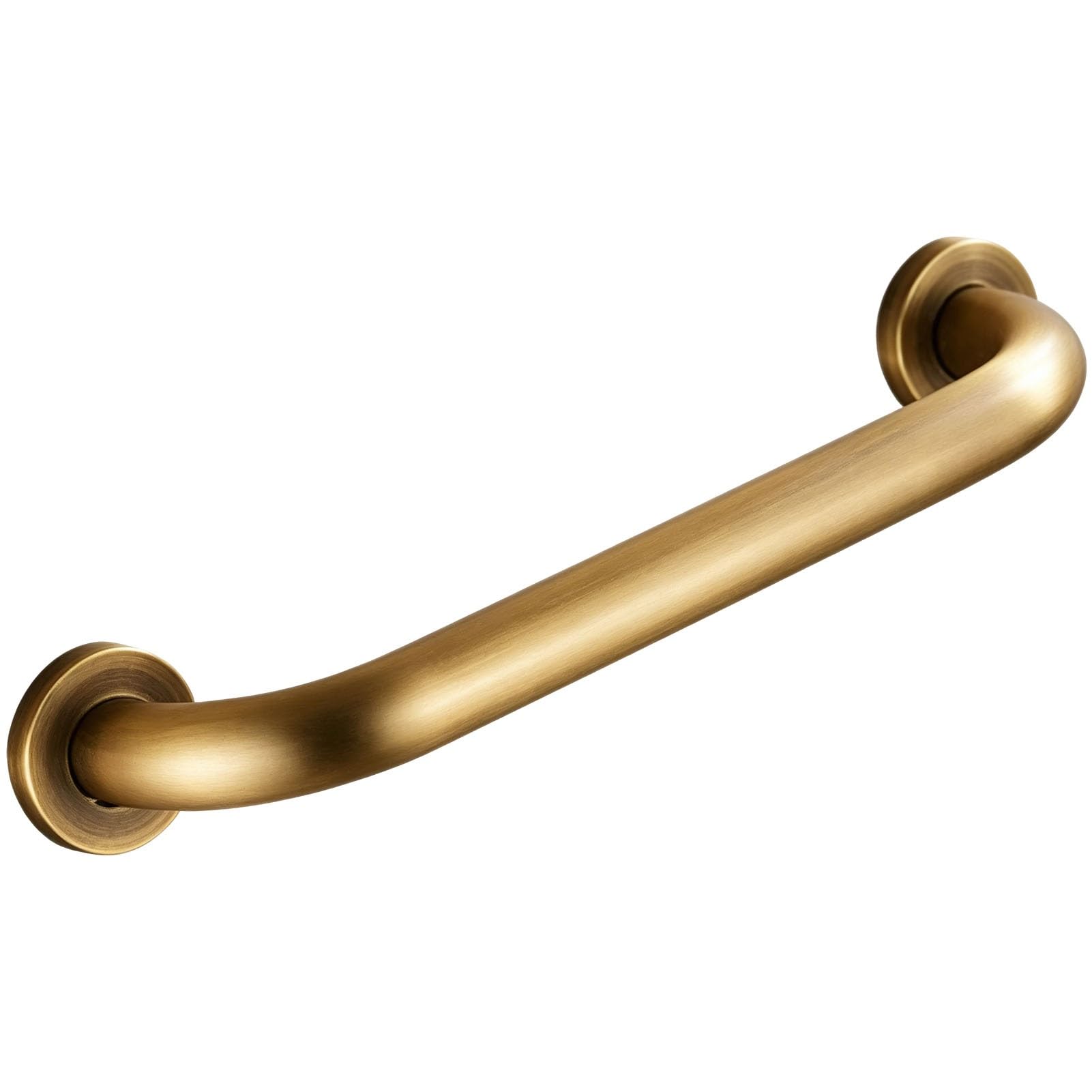 FKXSXAZ Brass Grab Bars for Shower Bathroom, Safety Anti-Slip 11.81in 15.74in 19.68in Toilet Assist Hand Rails Seniors Handicap, Wall Mounted Waterproof Handle(1ft/30cm)