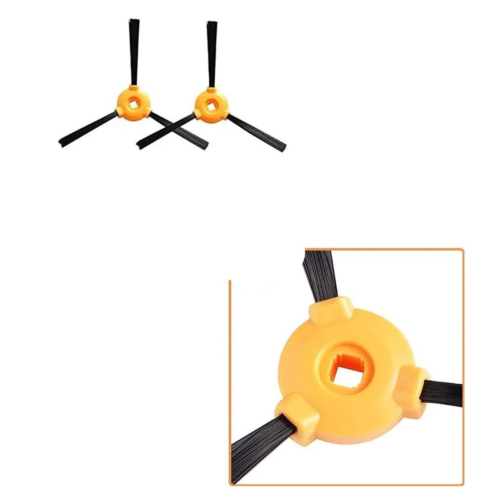 Compatible for Cecotec, Brosse Latérale for Aspirateur Robot