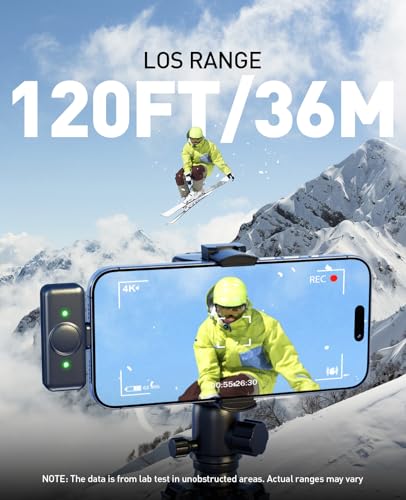 mini microphone for iphone 2pcs wireless lavalier microphone for android - noise canceling magnetic clip lapel mic - vlogging amp pro video recording for content creators