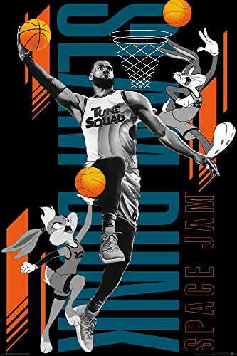 GB eye Limited Gbeye Space Jam 2 Slam Dunk Poster 61 x 91,5 cm