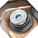 UMIUP 2.5'' Inlet/Outlet Catalytic Converter Universal High Flow Front Catalytic Converter Direct Fit Cat Converter with Heat Shield & O2 Port Catalytic Convert (EPA Compliant)