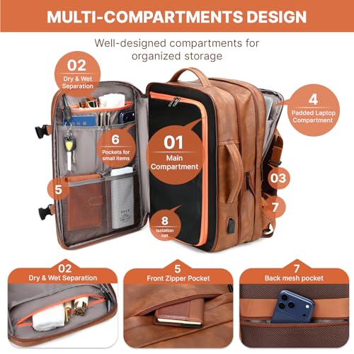 garaplight Travel Backpack for Women