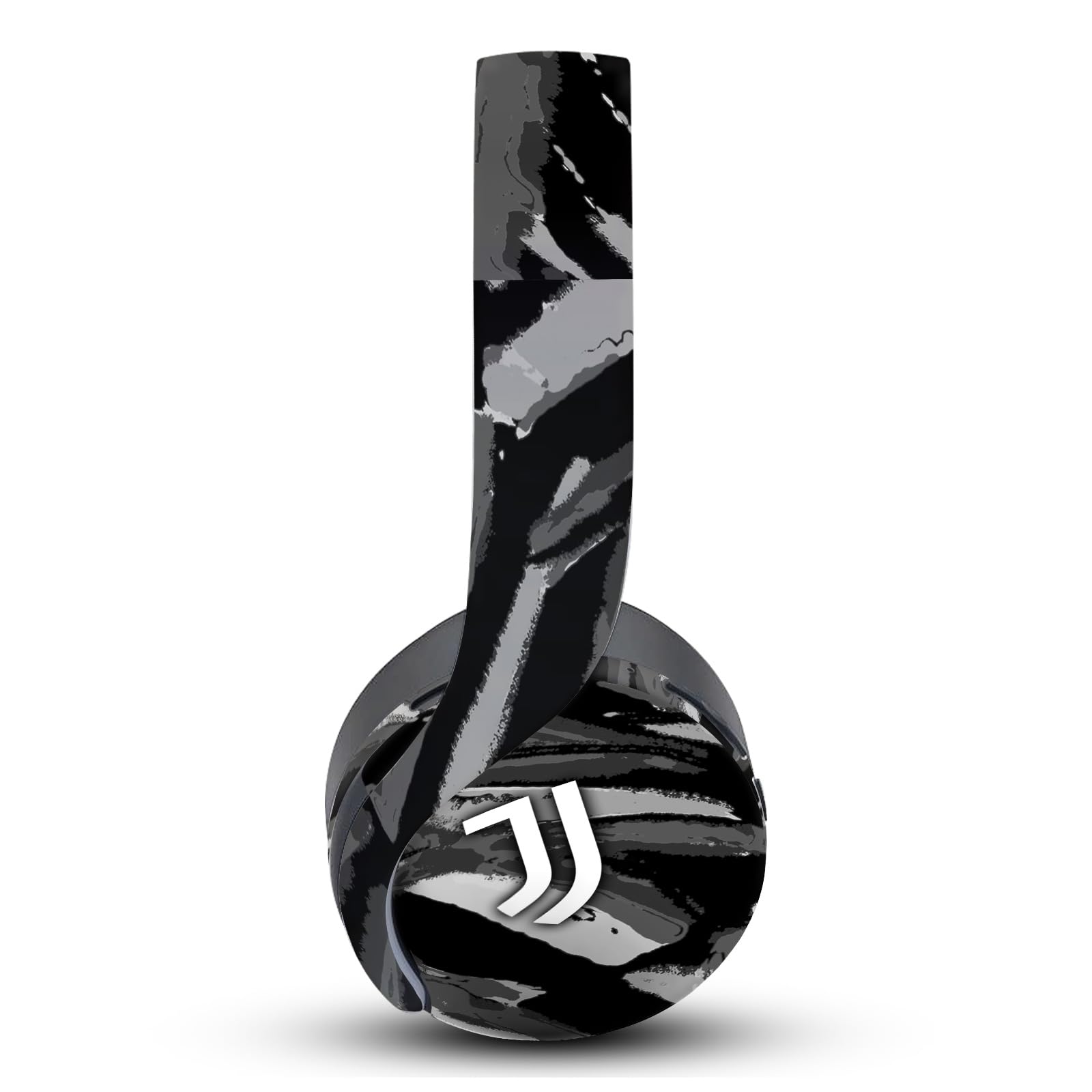 Head Case Designs Officially Licensed Juventus Football Club Abstract Brush Art Vinyl Sticker Skin Decal Cover Compatible with Sony PlayStation PS Pulse 3D Headset