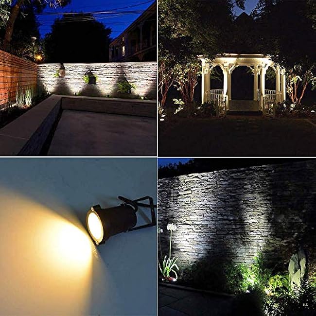Romwish Landscape Spotlights 3000K Warm White 5W Flag Spotlight