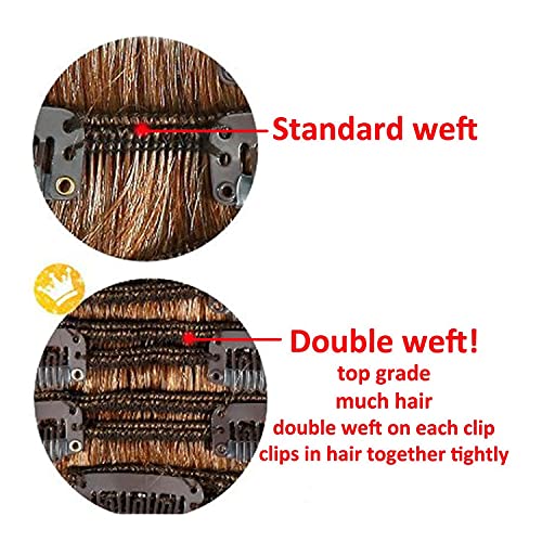 Image of Women Hair Extension Long Curly Brown 18 To 20 Inches Hairpiece With 5 BB Clip /Hair Extension for Women Party /Halloween /Christmas