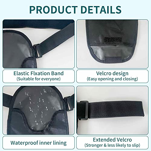 Ostomy Bag Covers,Waterproof Colostomy Bag Covers For Invisible Stoma Urostomy Ileostomy Bag Ostomy Supplies For Women Men (Black) #TOP2