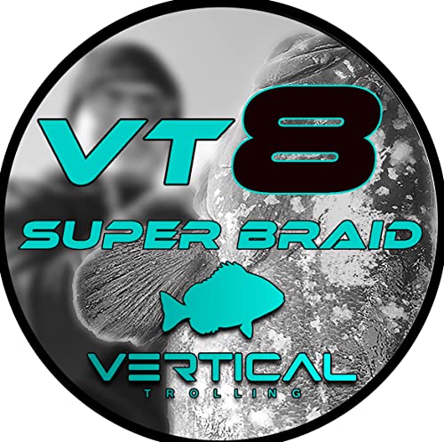 Vertical Trolling VT8 300mt Multicolor Braided Line