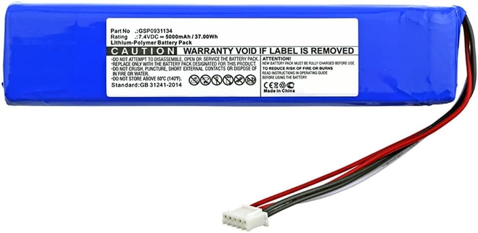 Akku für Xtreme akku GSP0931134, J-Xtreme, Xtreme 7.4V Li-Polymer 5000mAh / 37.00Wh