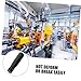 OSOLADY 2pcs Revolving Handle for Lathe Machine Crank Grip Modern Design Easy Storage Portability for Use Industrial Settings