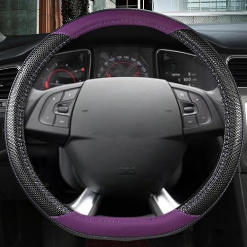 TREGOO Lenkradhüllen Kompatibel Mit Citroen Für DS3 DS4 DS5 DS5 DS 5LS DS6 DS7 2014–2021. 38 Cm/15 Zoll. Spezielle Abdeckung Für Lenkrad, Kfz-Innenraum (Color : 5)
