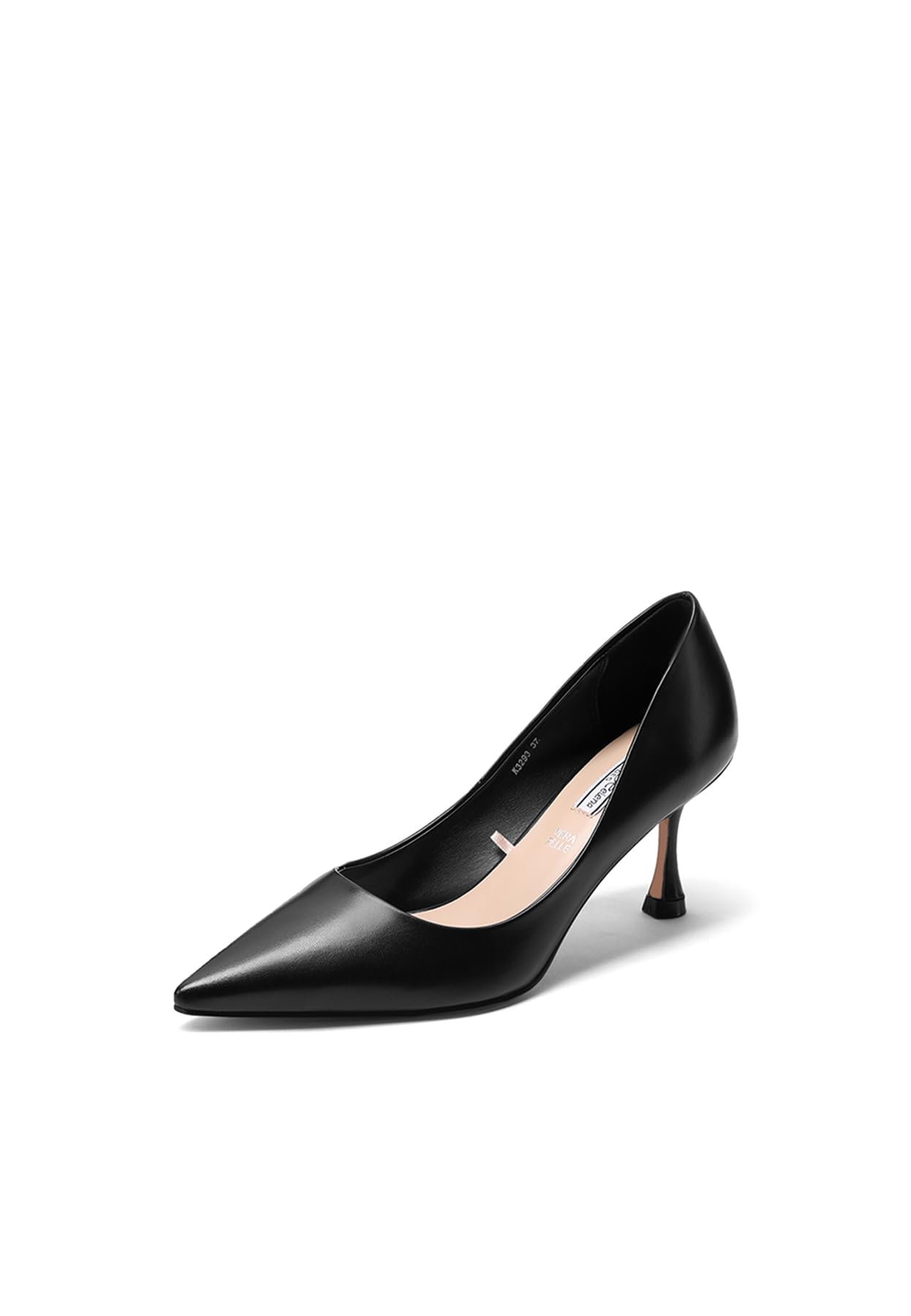 QUEEN HELENA Décolleté con Tacco Basso Scarpe Eleganti a Punta Chiusa Donna K3293