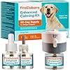 ProElobara Dog Calming Anxiety Relief Diffuser: Comfort Dog Pheromone Calming Plug Diffuser - Effective Anxiety Relief for Dogs - 60 Day Supply