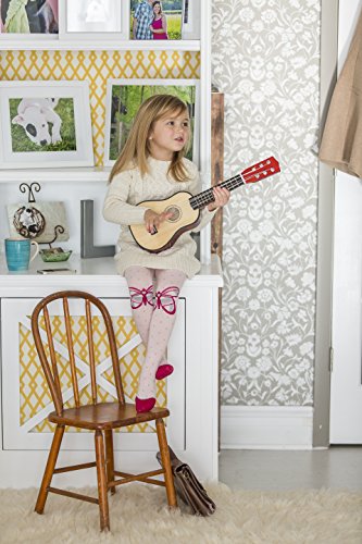 Stride Rite Girls' Little 3 Pack Beth Butterfly Heavyweight Tight2