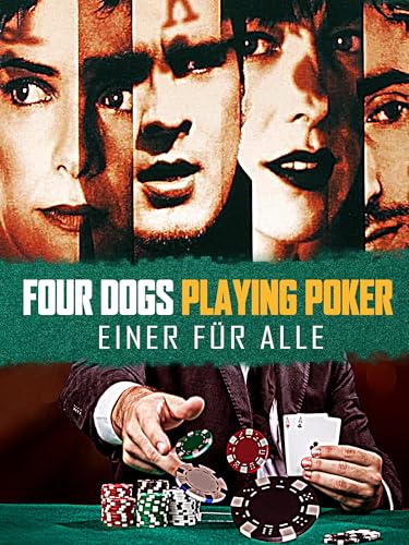 4 Dogs Playing Poker